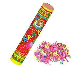 Хлопушка , бабахалка , серпантин ( бумажный) , 15 см, X-1454