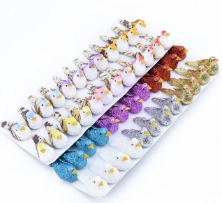 Птички декоративные 3,8 см (24 шт), SF-7838, №5, 712-007