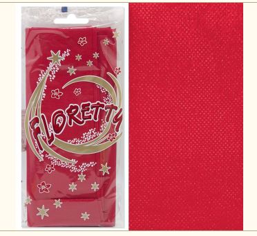 Скатерть Floretty, Красный, 120х160 см, 1 шт., 14205