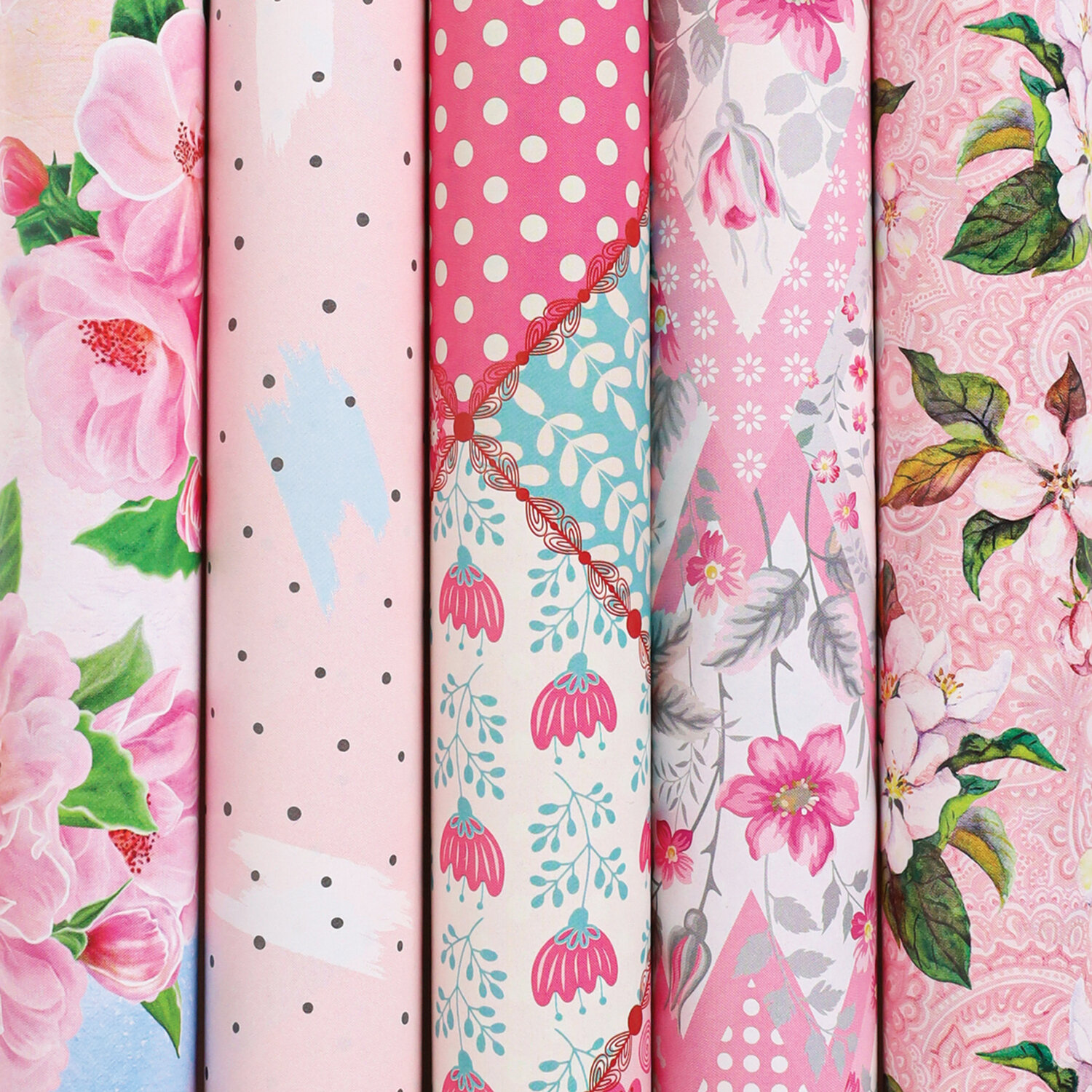 Бумага упаковочная 'Compliments' 70х100 см, дизайн ассорти, ЗОЛОТАЯ СКАЗКА, 591589