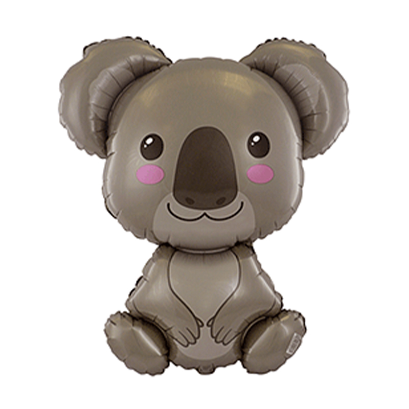 Шар фольгированный 33' Коала , (1 шт;уп), 901798