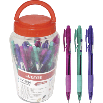 Ручка шариковая автоматическая deVENTE 'Rio' d=0.7 мм, чернила на масл. основе, стержень, 5070808