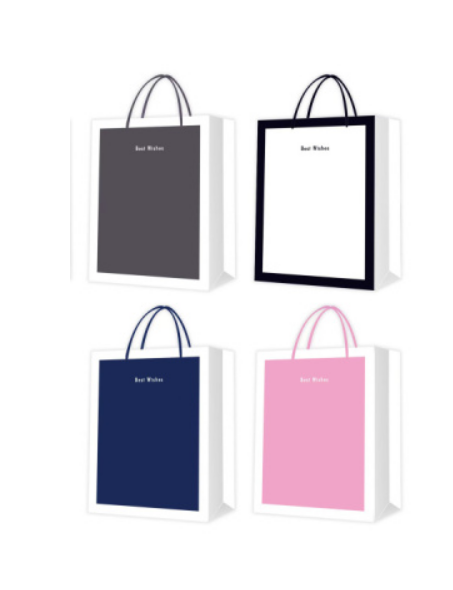 Пакет подарочный, Однотонные с рамкой, 18х10х23см, AR-6159