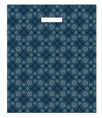 Пакет ПЭ с вырубной ручкой 38х45+3см (50) (Гармония форм), ВУР62652