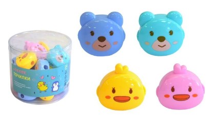 Точилка для карандашей 'deVENTE. Lucky duck' 1 отверстие, с контейнером, утенок, 8031302