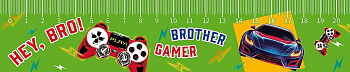 Закладка линейка 20 см BROTHER GAMER, ЗЛ-20